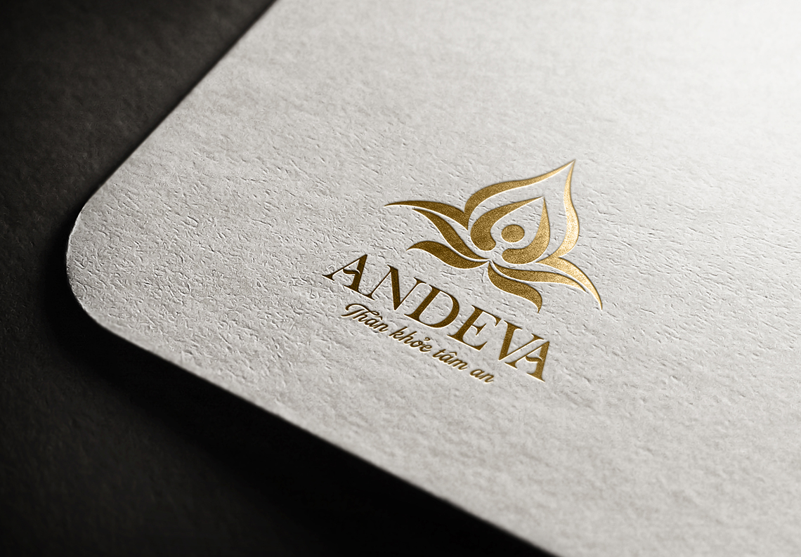 Đặt tên, thiết kế logo và bộ nhận diện spa Andeva tại Hà Nội